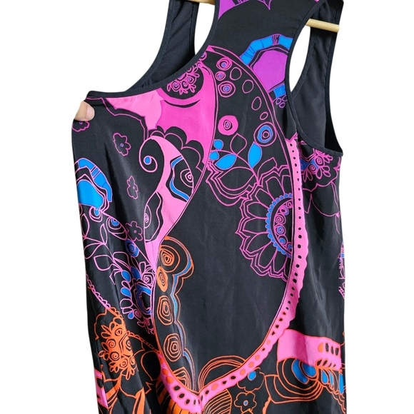 Y2k Vintage Tibi Black Mini Sleeveless Bubbke Dress Size 0 - Picture 6 of 6